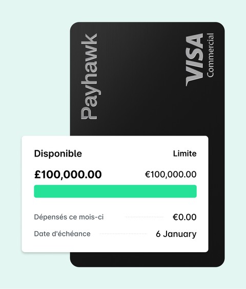 cartes d'entreprises Payhawk